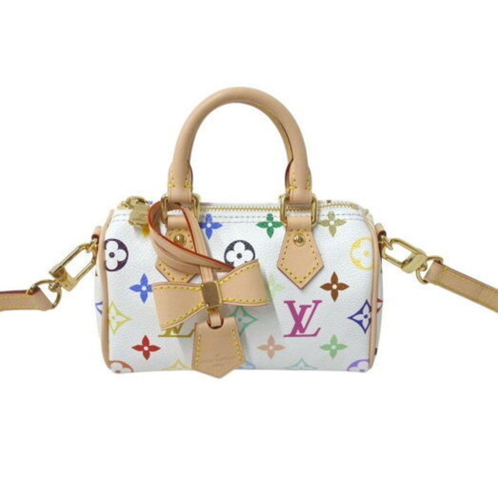 Louis Vuitton Nano Murakami Takashi bag handbag multicolor Speedy - Picture 3 of 9